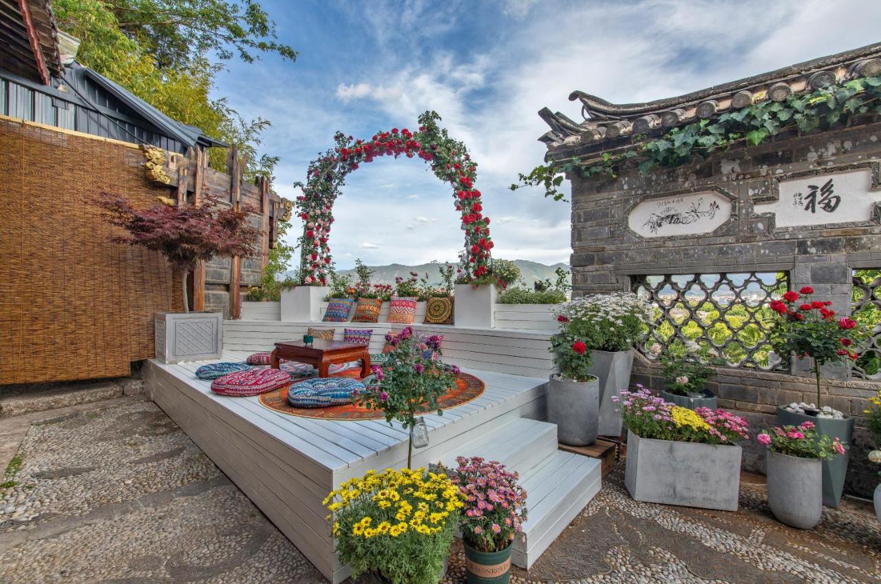 Lijiang Mountain View Boutique Inn Exterior foto